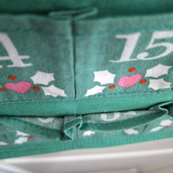 Avon Holiday Advent Calendar with Green and Red Accents - Picture 9 of 11